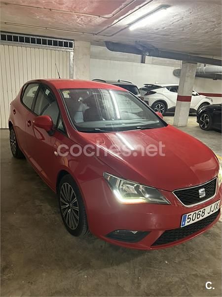 Brugt Seat Ibiza CONNECT 90 HK (66 kW) 2015 Rød Sedan