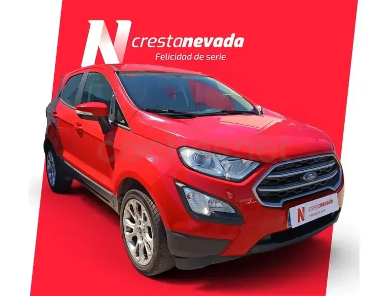 Usado Ford Ecosport Titanium 125 CV (91 kW) 2019 Rojo SUV