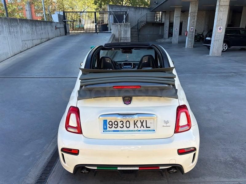 Usado Abarth 595C Turismo 165 CV (121 kW) 2019 Blanco Descapotable