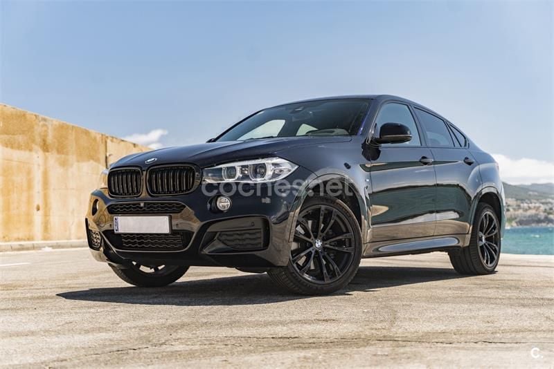 Negro Usado 2015 BMW X6 M Sport SUV | 34.999 € (Caro) - Imagen 1/4