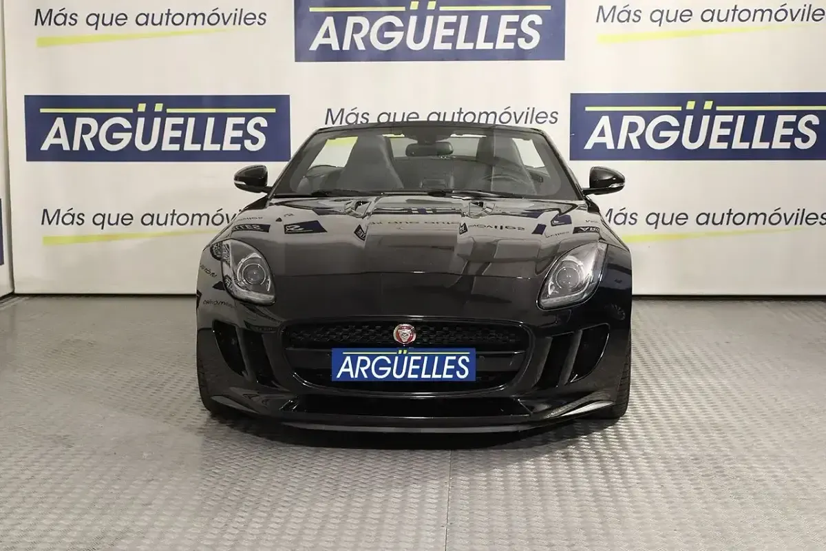 Usado Jaguar F-Type 340 CV (250 kW) 2015 Negro Descapotable