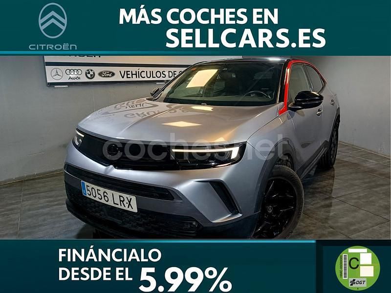 Gris / plata Usado 2021 Opel Mokka GS Line SUV | 12.490 € (Buen precio) - Imagen 1/4