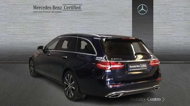 Brugt Mercedes E300 313 HK (230 kW) 2024 Blå Stationcar
