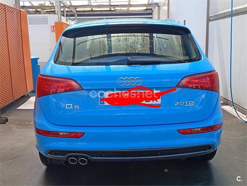 Begagnad Audi Q5 170 HK (125 kW) 2009 Blå SUV