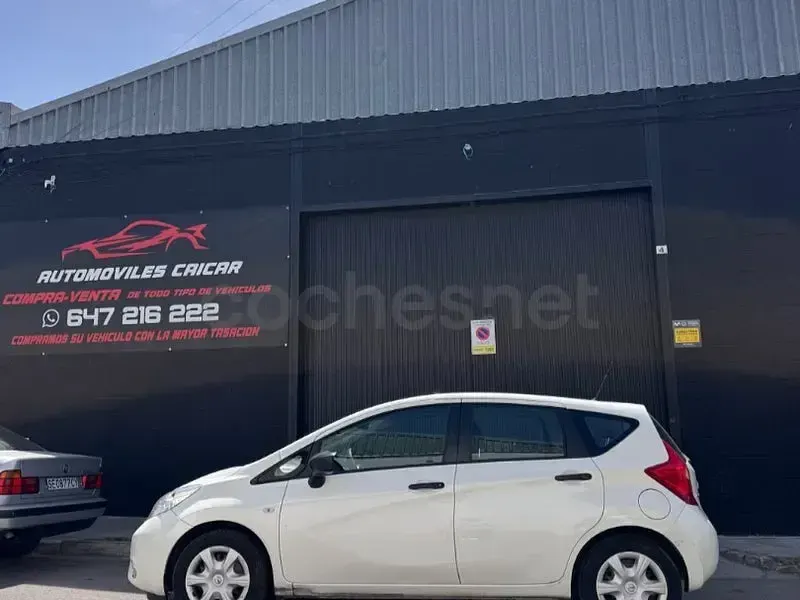 Usado Nissan Note Acenta 90 CV (66 kW) 2015 Blanco Utilitario