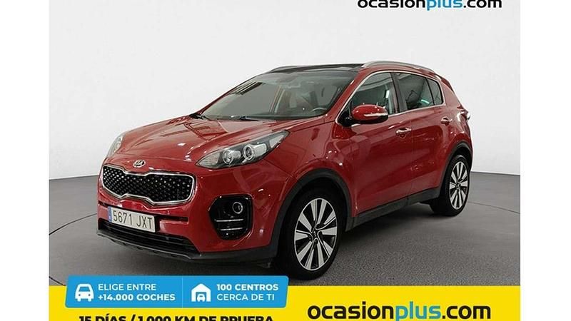 Rojo Usado 2017 Kia Sportage GT-Line SUV | 13.250 € (Super precio) - Imagen 1/4