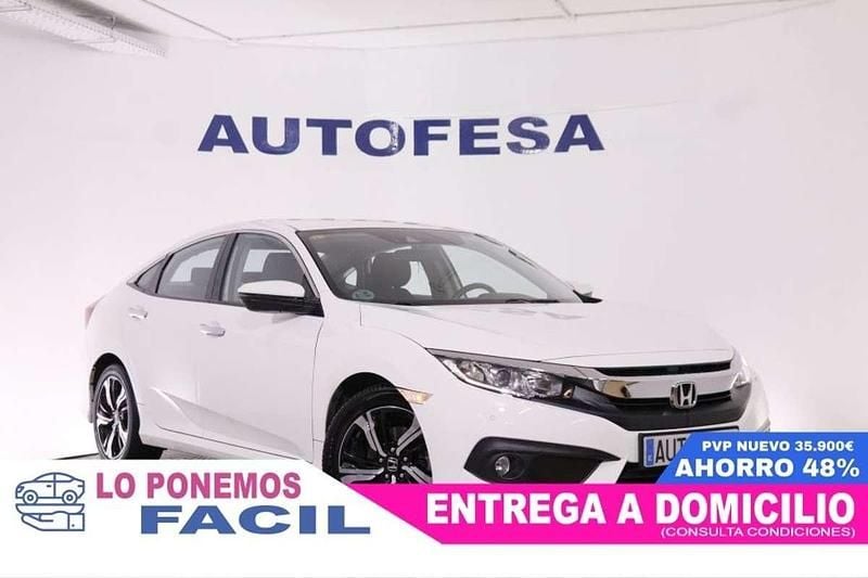 Usado Honda Civic Elegance 120 CV (88 kW) 2018 Blanco Berlina
