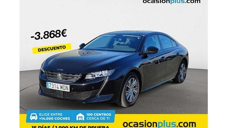 Negro Usado 2023 Peugeot 508 Active Berlina | 19.537 € (Precio justo) - Imagen 1/4