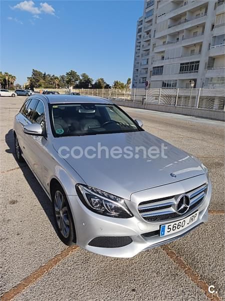Gris / plata Usado 2016 Mercedes C220 Avantgarde Familiar | 18.900 € (Precio justo) - Imagen 1/4