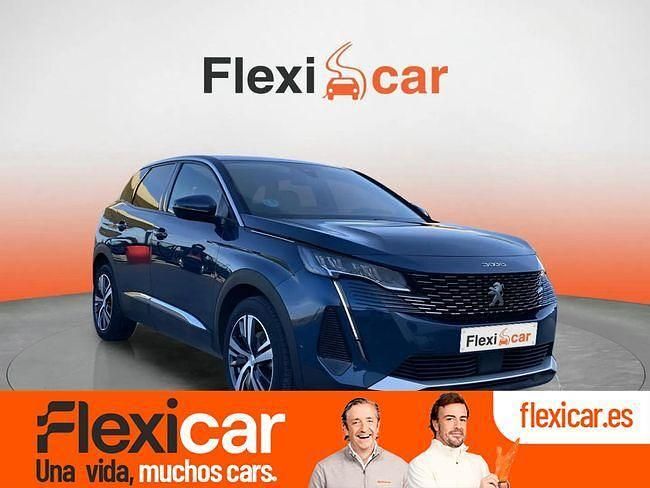Azul Usado 2021 Peugeot 3008 Allure SUV | 15.890 € (Precio justo) - Imagen 1/4