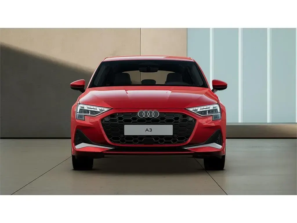 Nuevo Audi A3 Advanced 204 CV (150 kW) 2025 Rojo Berlina