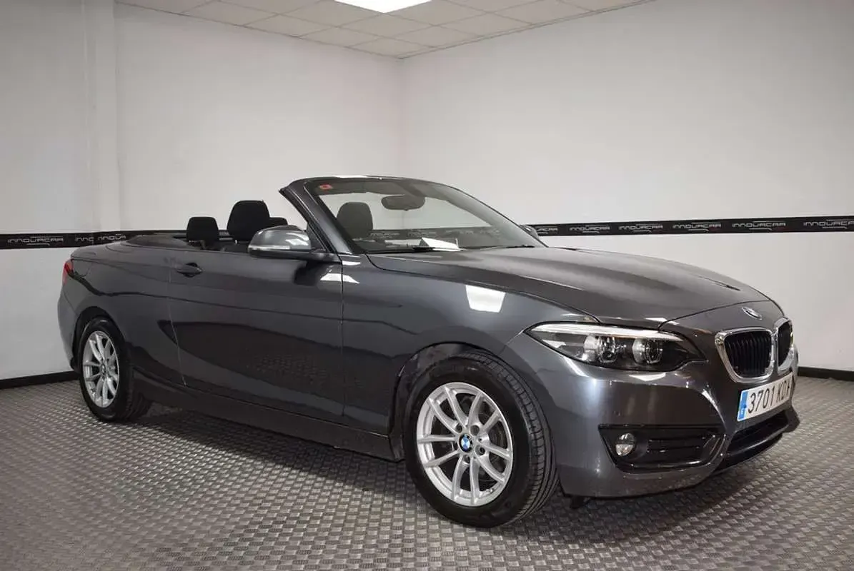 Usado BMW 220 184 CV (135 kW) 2017 Gris Descapotable