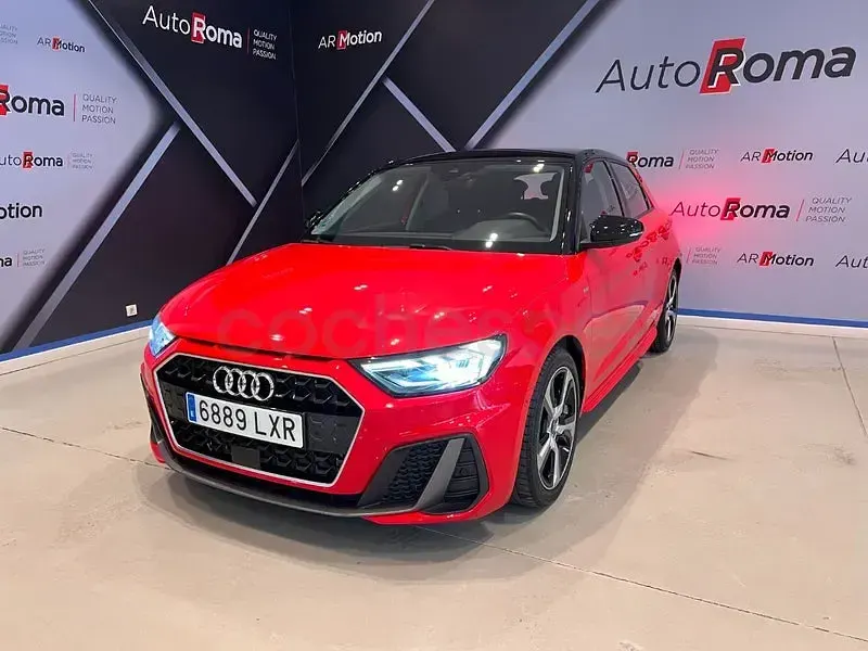 Usado Audi A1 Sportback S-Line 110 CV (80 kW) 2022 Rojo Utilitario