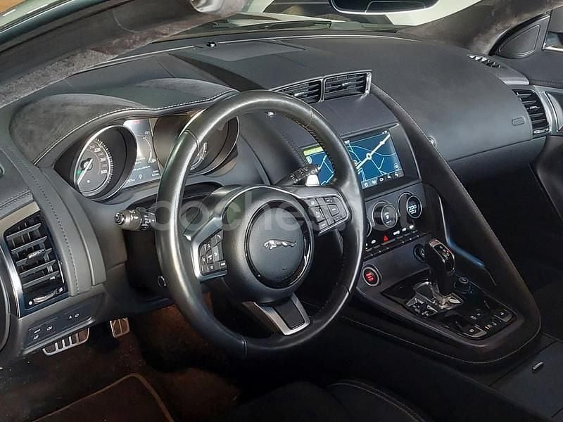 Usado Jaguar F-Type R-Dynamic 300 CV (220 kW) 2018 Gris / plata Descapotable