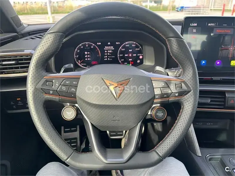 Usado Cupra Leon VZ 300 CV (220 kW) 2024 Blanco Berlina