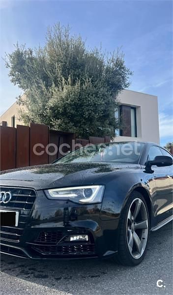 Usado Audi A5 Sportback S-Line 190 CV (139 kW) 2016 Negro Utilitario