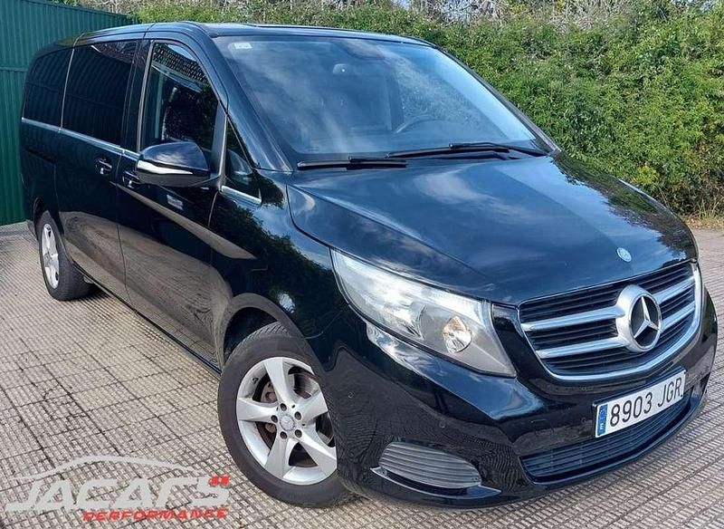 Usado Mercedes V220 Avantgarde 163 CV (119 kW) 2016 Negro Monovolumen