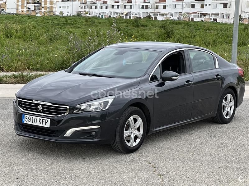 Usado Peugeot 508 Active 120 CV (88 kW) 2017 Negro Berlina