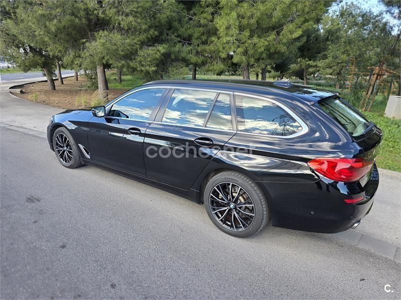 Usado BMW 520 190 CV (139 kW) 2019 Negro Familiar