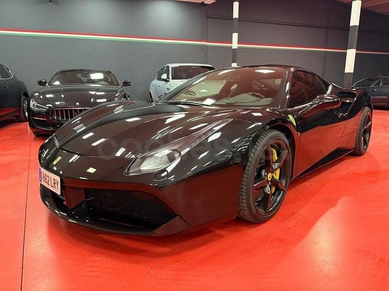Usado Ferrari 488 670 CV (492 kW) 2016 Negro Coupe