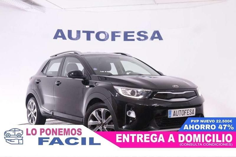 Usado Kia Stonic Active 101 CV (74 kW) 2018 Negro SUV