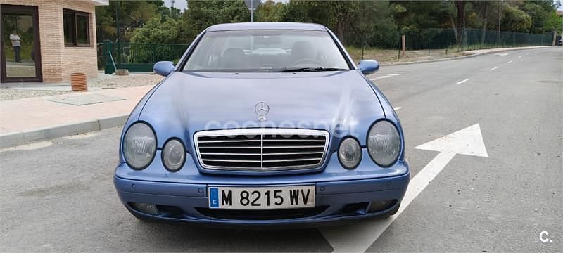 Usado Mercedes CLK430 Elegance 279 CV (205 kW) 1998 Azul Coupe