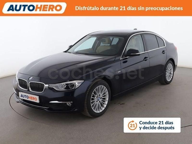 Usado BMW 318 Luxury Line 151 CV (111 kW) 2017 Azul Berlina