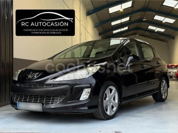 Negro Usado 2008 Peugeot 308 Premium Berlina | 3490 € (Buen precio) - Imagen 1/4