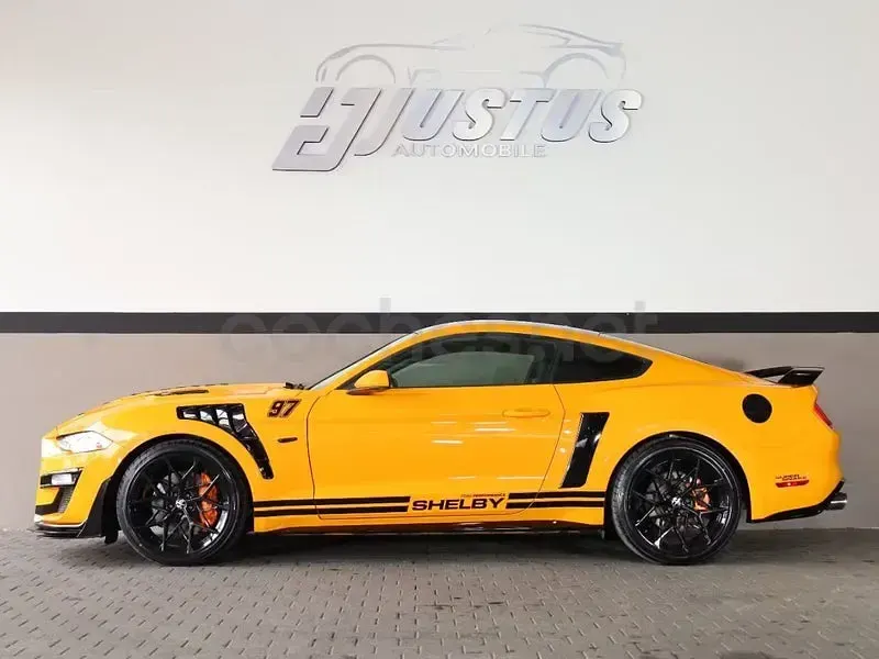 Usado Ford Mustang GT 450 CV (330 kW) 2019 Amarillo Coupe