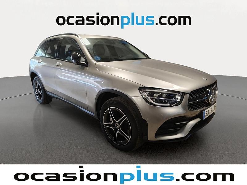 Usado Mercedes GLC300 306 CV (225 kW) 2022 Gris plata SUV