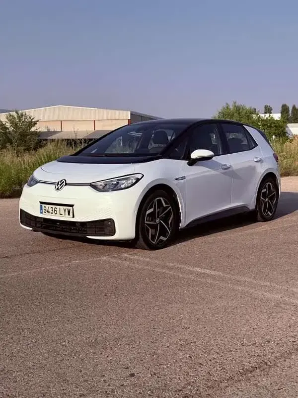 Usado VW ID.3 Pro 150 kW (204 CV) 2022 Blanco Utilitario