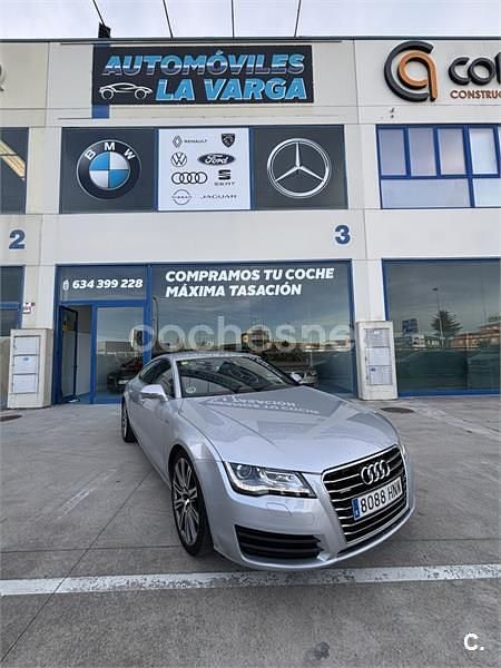 Usado Audi A7 Sportback S-Line 204 CV (150 kW) 2013 Gris / plata Utilitario