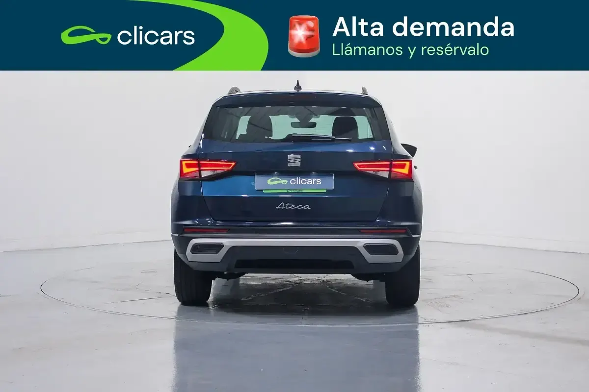 Usado Seat Ateca Style 150 CV (110 kW) 2022 Azul SUV