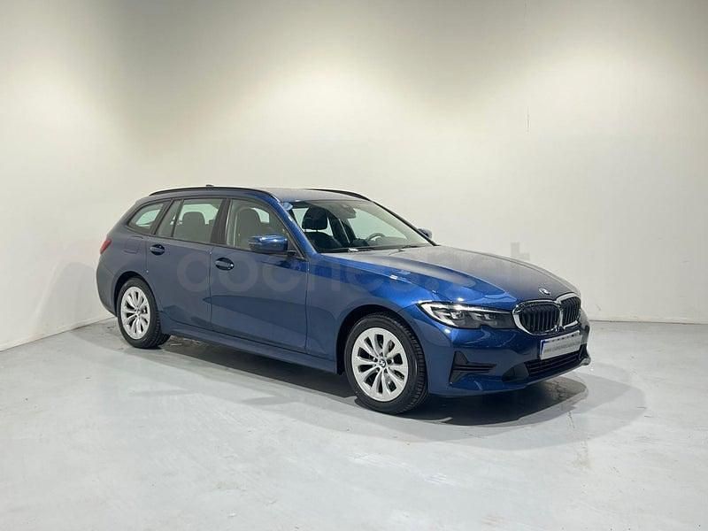 Usado BMW 320e 190 CV (139 kW) 2021 Azul Familiar
