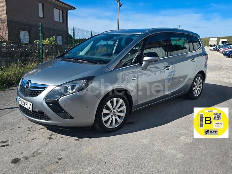 Gris / plata Usado 2012 Opel Zafira Tourer Excellence Monovolumen | 6799 € (Precio justo) - Imagen 1/4
