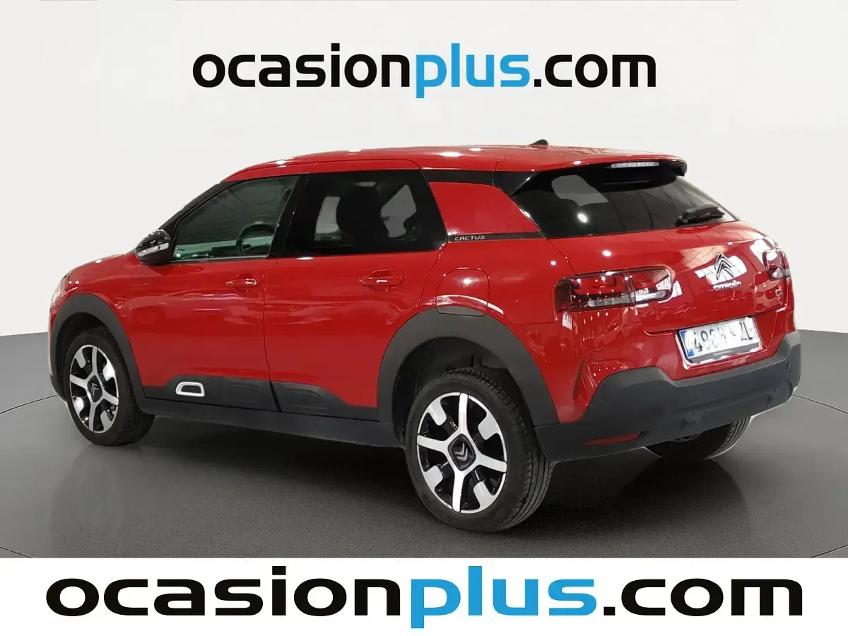 Usado Citroën C4 Cactus Shine 99 CV (72 kW) 2019 Rojo Utilitario