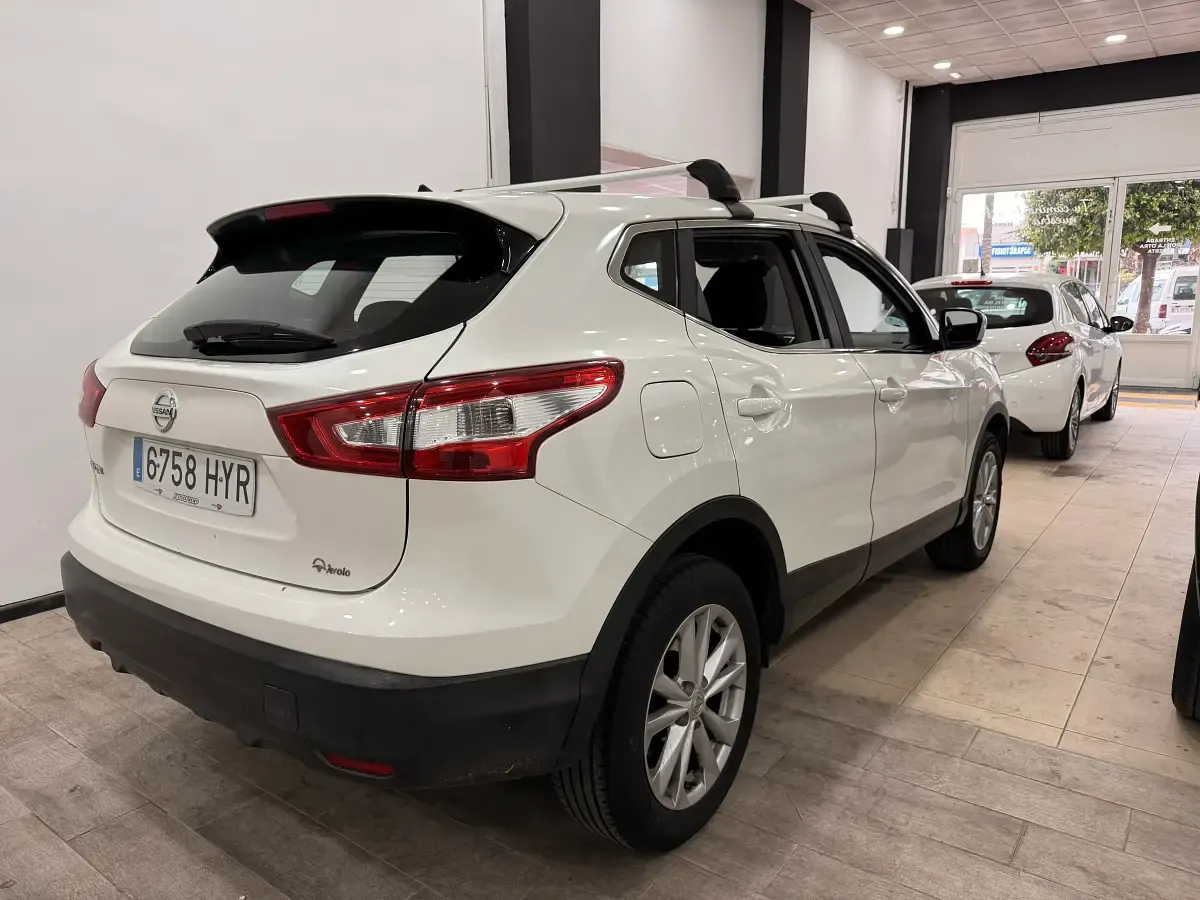 Brugt Nissan Qashqai Acenta 115 HK (84 kW) 2014 Hvid SUV