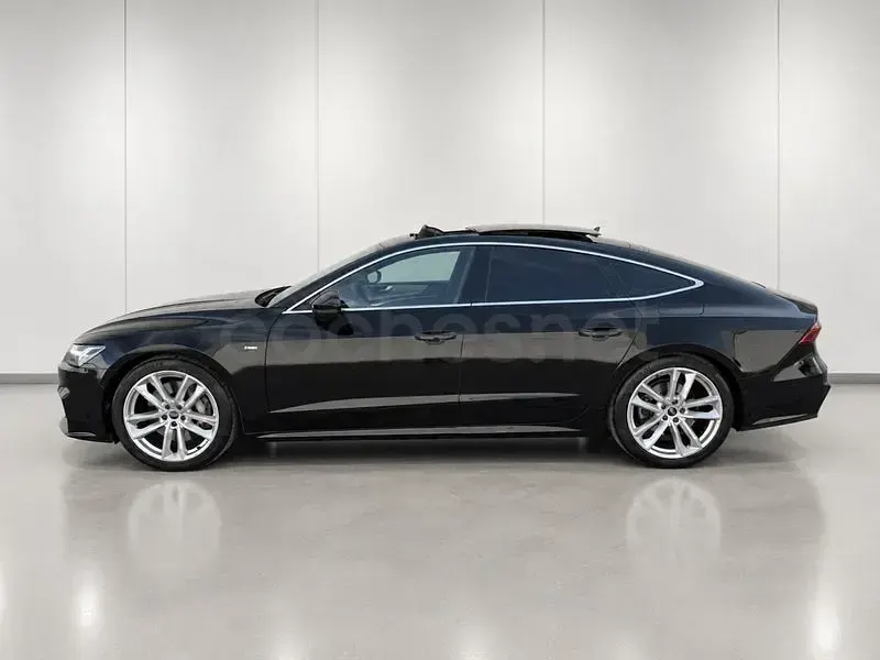 Usado Audi A7 S-Line 299 CV (219 kW) 2023 Negro Berlina