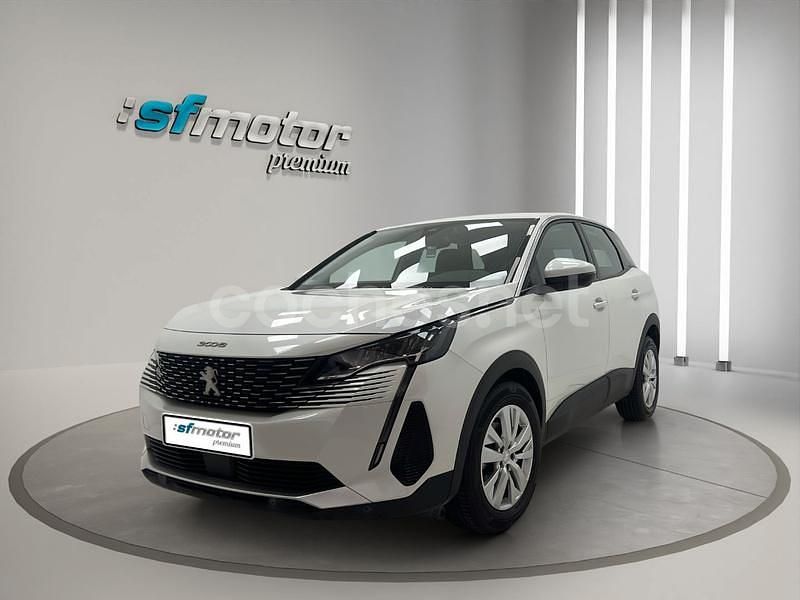 Blanco Usado 2021 Peugeot 3008 Active SUV | 18.900 € (Precio justo) - Imagen 1/4