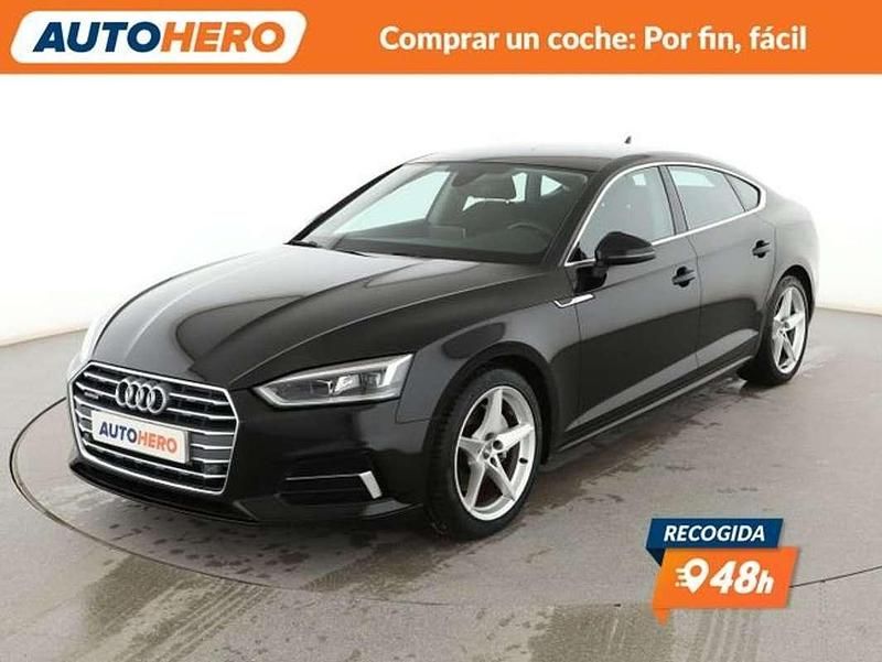 Usado Audi A5 Sport 190 CV (139 kW) 2018 Negro Coupe