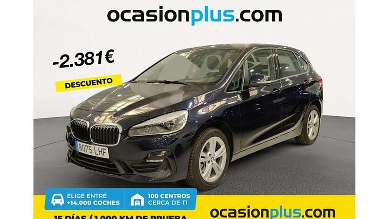 Azul Usado 2020 BMW 218 Active Tourer Monovolumen | 22.455 € (Buen precio) - Imagen 1/4