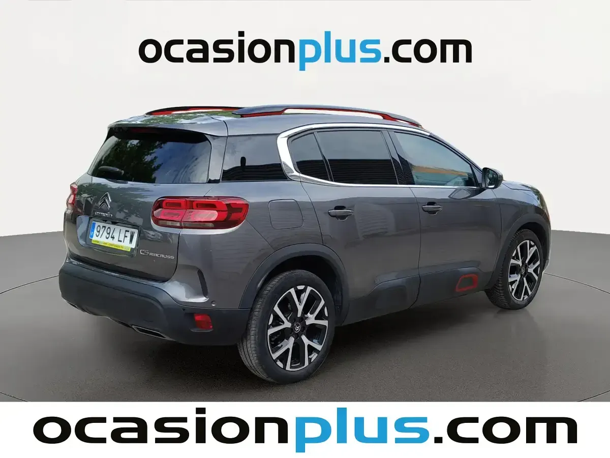 Usado Citroën C5 Aircross Shine 177 CV (130 kW) 2020 Gris SUV