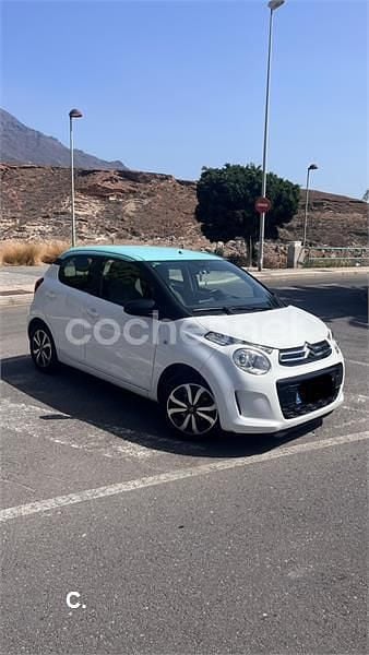 Usado Citroën C1 Feel 82 CV (60 kW) 2017 Blanco Utilitario