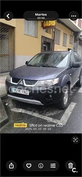 Usado Mitsubishi Outlander Invite 140 CV (102 kW) 2007 Azul SUV