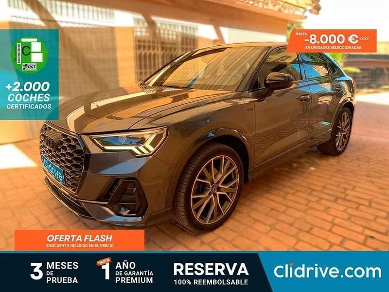 Usado Audi Q3 Ambiente 150 CV (110 kW) 2021 Gris SUV
