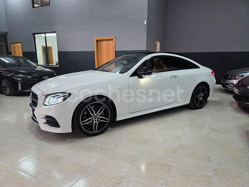 Usado Mercedes E220 194 CV (142 kW) 2019 Blanco Coupe