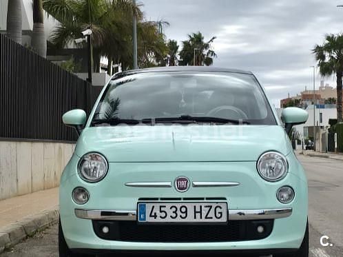 Usado Fiat 500 Lounge 69 HP (50 kW) 2014 Verde Sedan