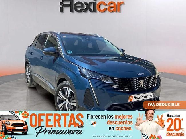 Usado Peugeot 3008 Active 130 CV (95 kW) 2021 Azul SUV