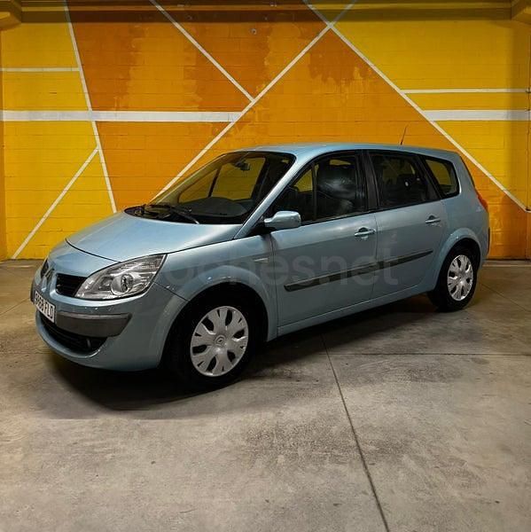 Usado Renault Grand Scénic II Dynamique 110 CV (80 kW) 2007 Azul Monovolumen