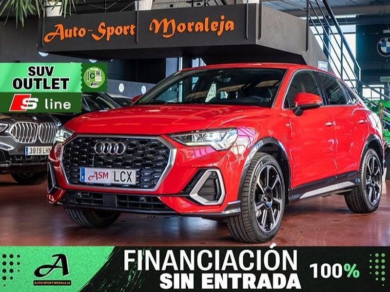 Usado Audi Q3 Sportback S-Line 150 CV (110 kW) 2020 Rojo SUV